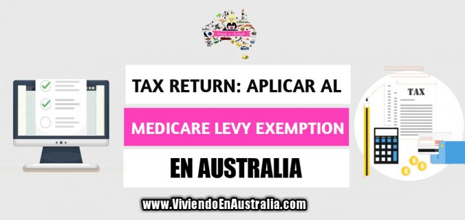 Tax return - aplicar al medicare levy exemption